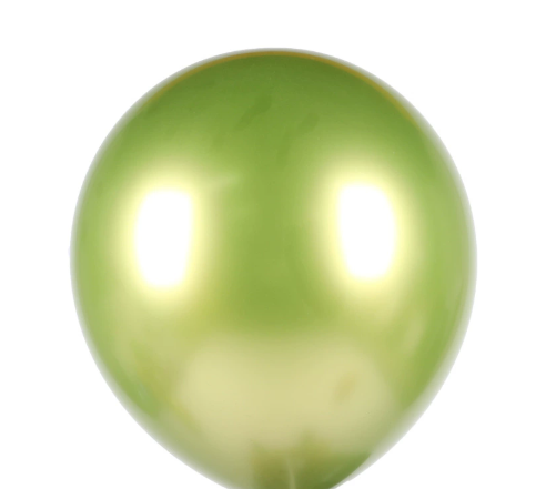 Paq.100 Globo Látex 12" Cromado